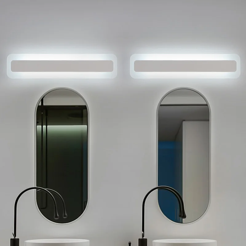 Nordic Acrylic Simple Wall Lamps Bath Stair Bedroom bathroom waterproof led Mirror decoration light Bedside lightings 6