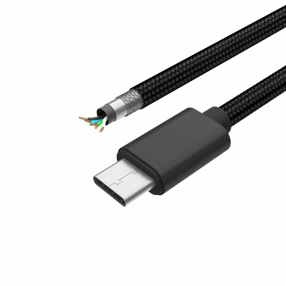 3A type-C to type C Быстрый зарядный кабель USB кабель зарядное устройство нейлоновый провод данных для пикселей Xiaomi huawei
