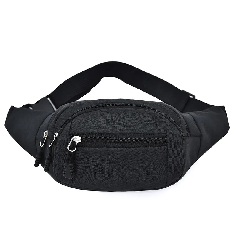 

Men And Women Wallet Travel Fanny Pack Canvas Polyester Large-Volume Cash Storage Wallet Waterproof Phone Coin Purse Waist Pack