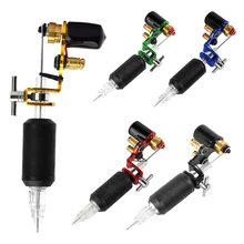 Высший сорт роторная тату машина шейдер лайнер пистолет иглы трубки советы тату мотор Пистолет наборы поставки для художников