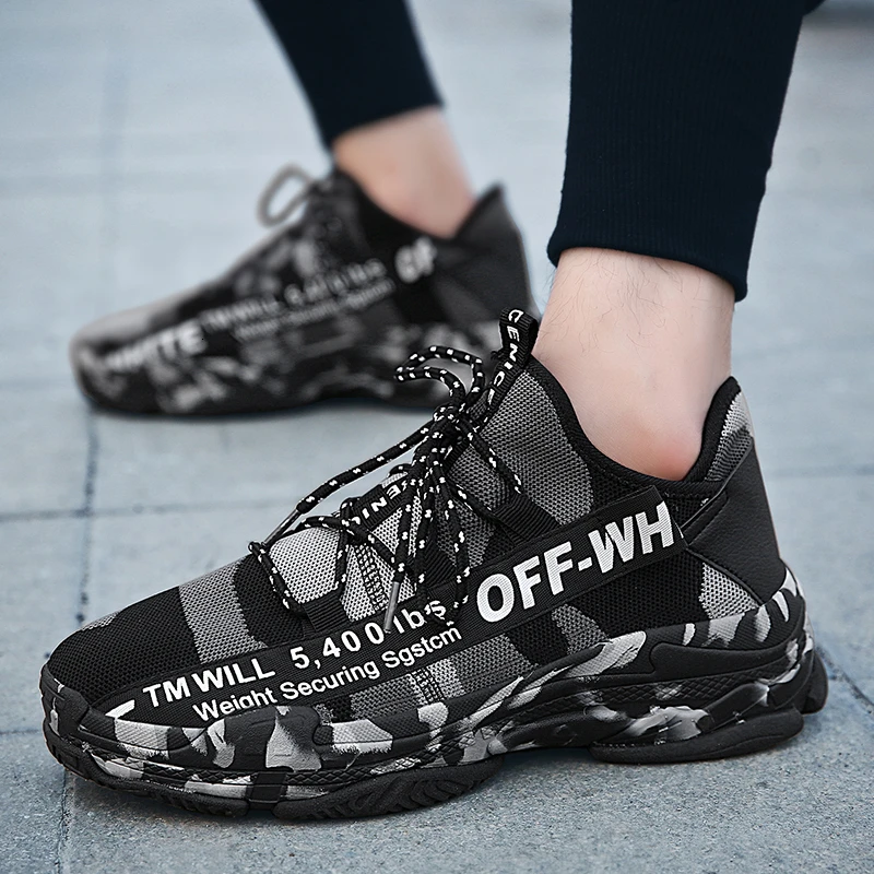 

Men Breathable Running Shoes 2019 New Male Gym Sport Summer Shoes Ultra Stability Sneakers Boy Air Comfortable Trainers