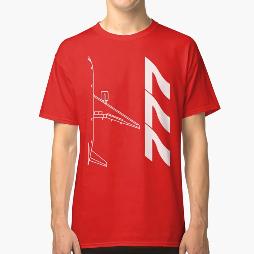Красный Boeing 777 топ вид футболка boeing boeinglove boeingfan 777 b777 777 любовь 777fan Самолет jet - Цвет: Красный
