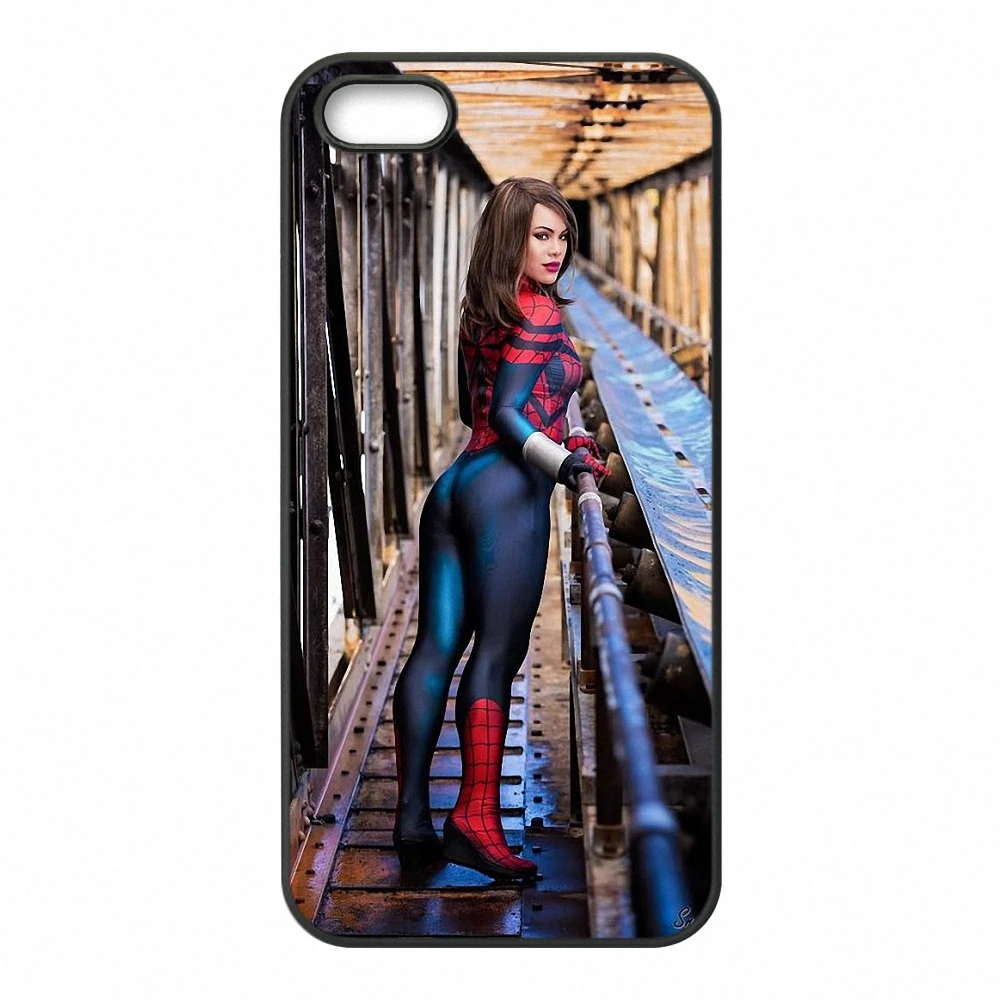 Чехол для телефона KETAOTAO Marvel Человек-паук s для iPhone 4S SE 5 6 5C 5S 6S 7 8 SE 5Plus XR XS Max чехол из мягкого ТПУ резины и силикона - Цвет: Синий