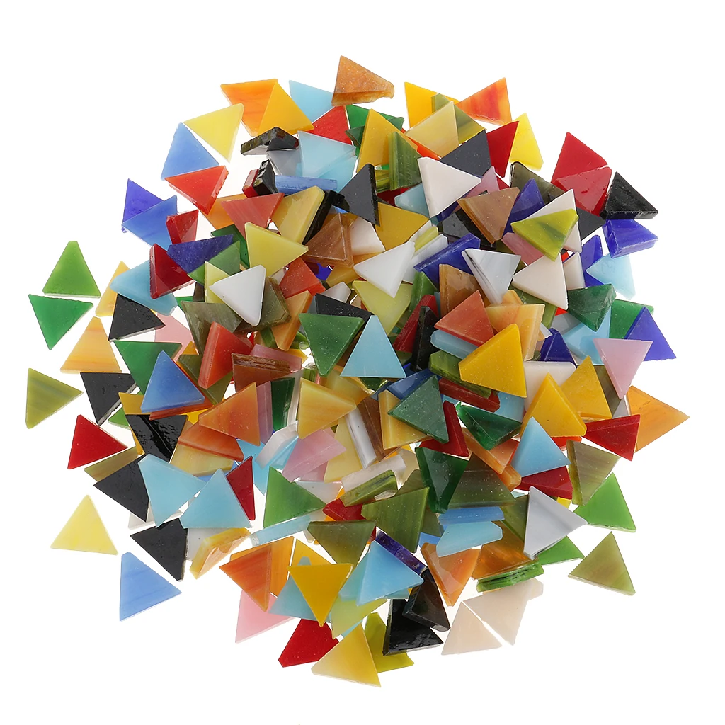 Many Style Colorful Glass Mosaic Tiles Tessera For DIY Craft Handcrafted Toys