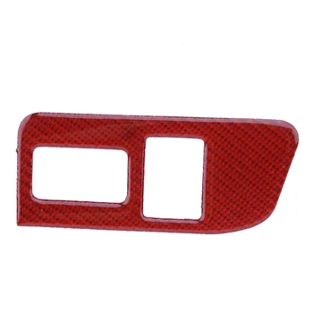 

Red Carbon Fiber Rear Trunk Switch Trim Frame Cover Sticker Fit For Subaru BRZ Toyota 86 2013 2014 2015 2016 2017