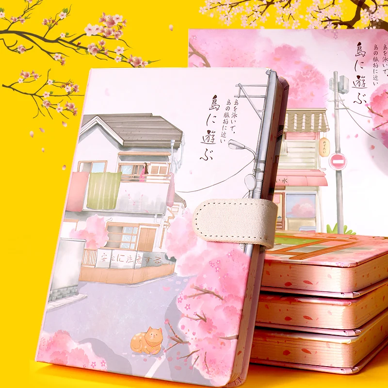 Tema 2021 del programa organizador planificador cuadernos y revistas lindo cuaderno planificador diario de la Oficina de la escuela papelería de Kawaii
