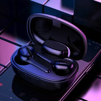 

T9 TWS Wireless Bluetooth V5.0 Earphones HD Stereo Sound Sport Waterproof Touch Control Earbuds Earphone Charge Case Mic Headset