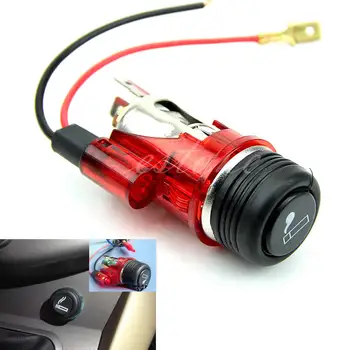 

2020 New 12V Waterproof Car Motorcycle Cigarette Lighter Power Socket Plug Outlet No22