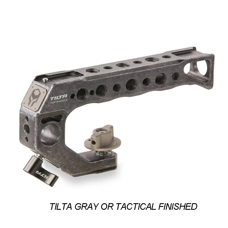 

Tilta TA-QRTH-G Quick Release Top Handle for TILTA BMPCC 4K Cage Rig (Tilta Gray or Tactical finished)