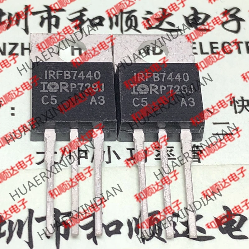 5 шт., новые оригинальные кнопки IRFB7440-220 40V 147A