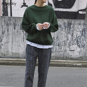 

Pant Women Plaid Sweet Girls Students Chic Dailu Retro Korean Style Leisure Pant Womens Female All-match High-quality 2020 New