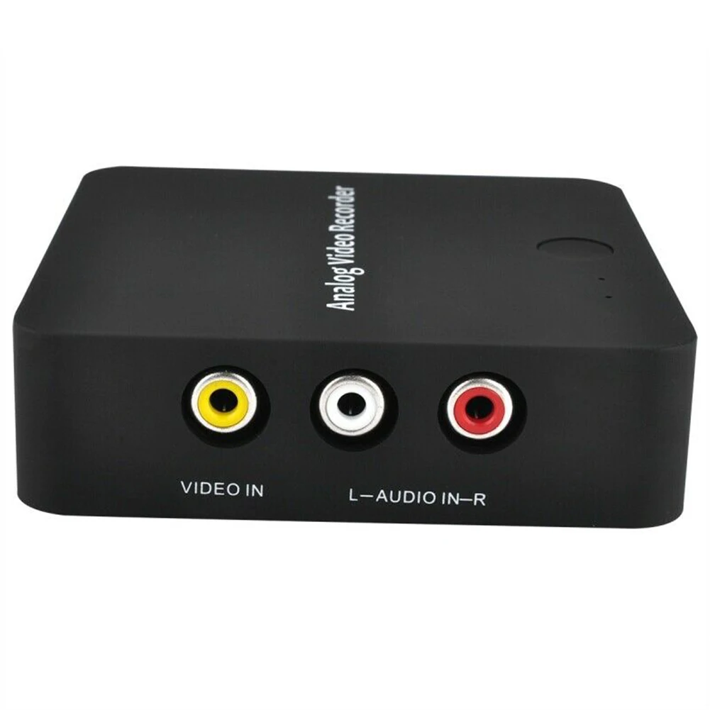 No Pc Need Digital Portable With Cable Video Recorder Card AV Audio Converter Device Capture Box ABS Black HDMI Output