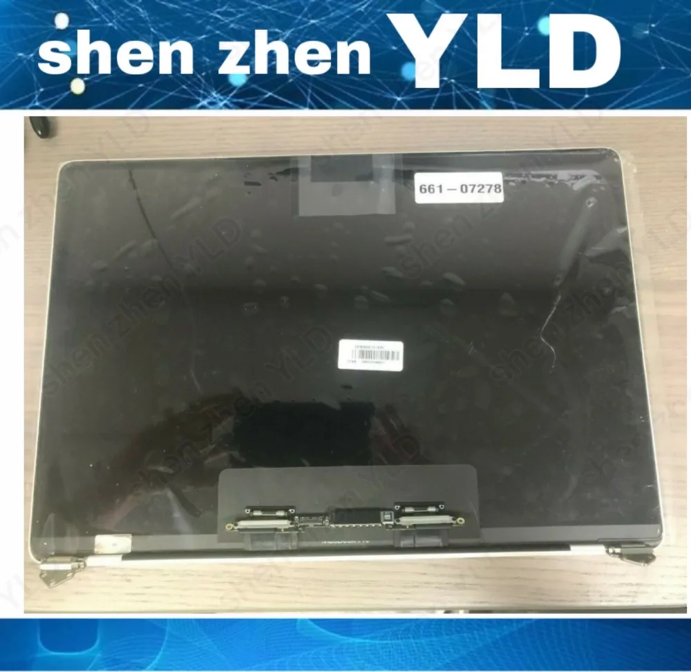Черный серый экран для ноутбука A1707 ЖК-дисплей для Macbook Pro retina 1" 661-06376 DE auno A1707 pantalla asamblea