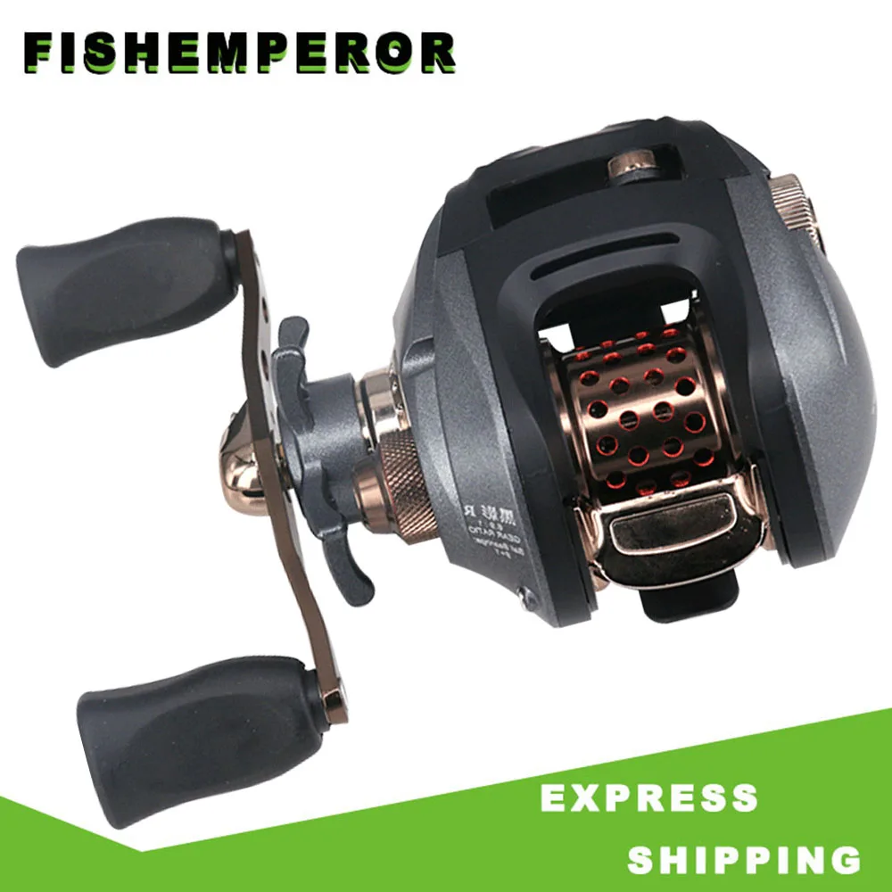

Baitcasting Reel Fishing Fish Reel 9+1BB 6.9:1 Spool Bait Coil Sea Trolling Wheel Pike Salmo Fishing Accessories Tackle