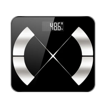 

Body Fat Scale Bluetooth Intelligent Scale Electronic Weight Scale Weighing Scale Healthy Scale APP Supports 14 Languages