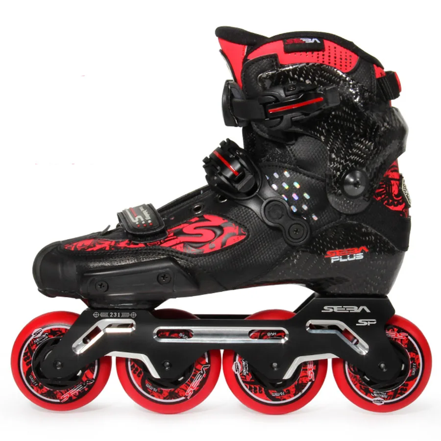 100% Original Newest SEBA S Slide IGOR Professional Adult Inline Skates Carbon Fiber Shoes Slalom Sliding Free Skating Patines