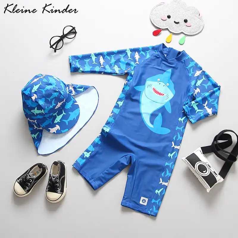 baby boy long sleeve swimsuit