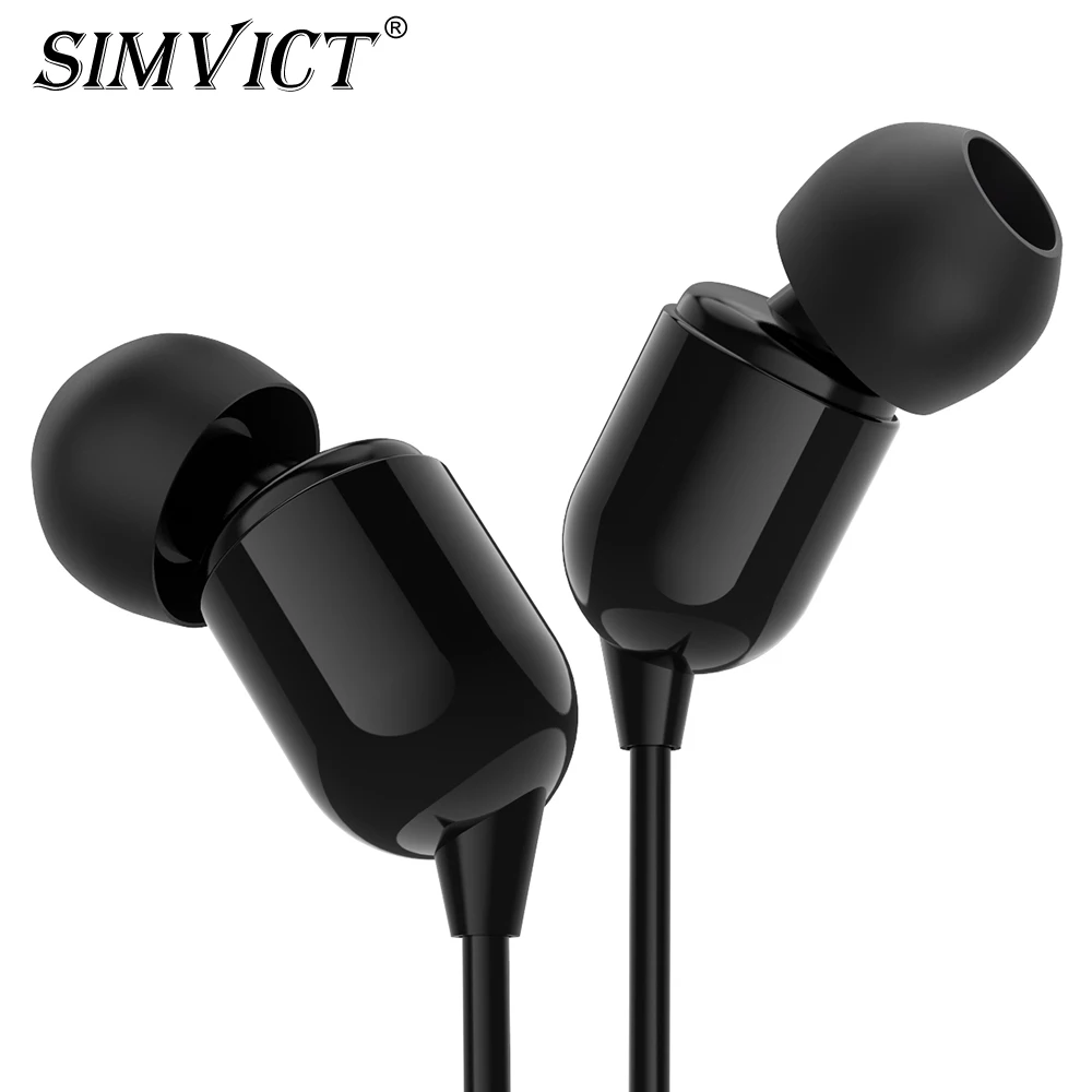 Simvict L1 профессиональные наушники вкладыши Super Bass гарнитура спортивные для