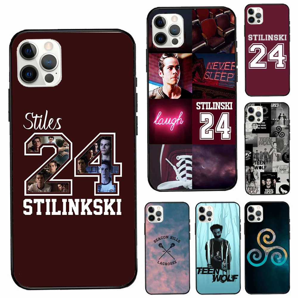 Teen Wolf Stilinski 24 Soft Cover For Apple iPhone 11 12 Pro Max 13 mini SE 2020 X XR XS 7 8 Plus Phone Case | Мобильные телефоны и