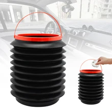 Персональный портативный автомобильный мусорный ящик Авто органайзер ящик для хранения автомобиля мусорный бак мусорный контейнер растягивающийся автомобильный контейнер для хранения