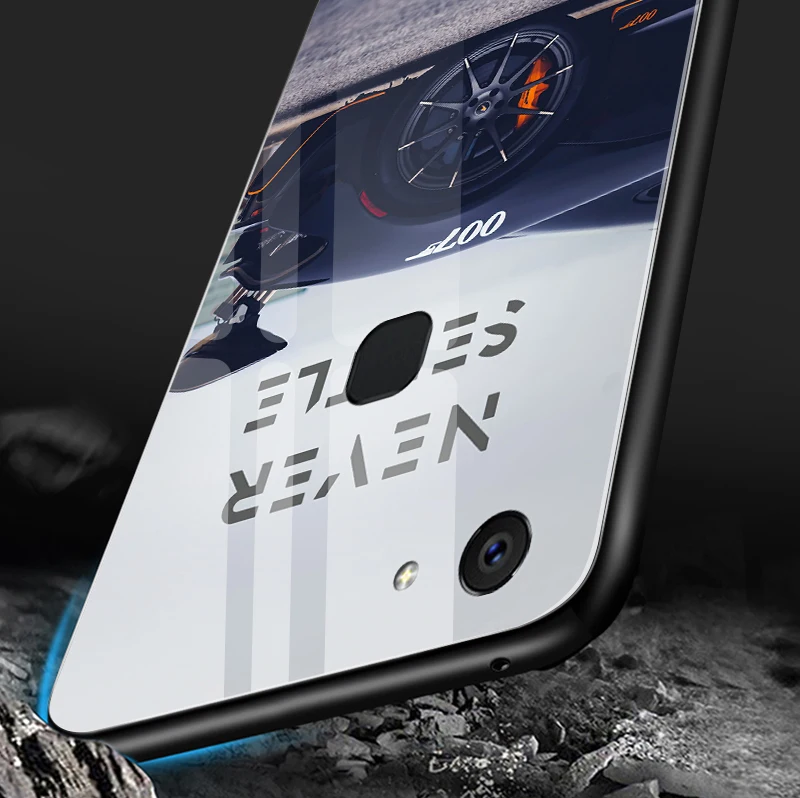 Чехол из закаленного стекла для Vivo V5S V7 Plus V9 V11i X21i UD X23 X27 Pro Y3 Y5S Y71 Y75 Y79 Y83 Y93 Y85