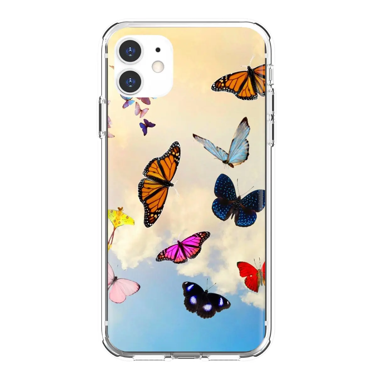Для zte лезвие A520 A512 A452 A602 A5 2019 V6 V7 V8 V9 V10 Lite Вятский бабочка силиконовый чехол для