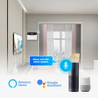 Fuers Tuya inteligentne WIFI 4G Alarm GSM System Alarm włamaniowy 433MHZ bezprzewodowa strefa przewodowa Link do Alexa Google czujnik ruchu kamera IP 2