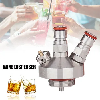

Economical Mini Keg Beer Dispenser Stainless Steel Growler Spear Tap Home Brewing Tool ds99