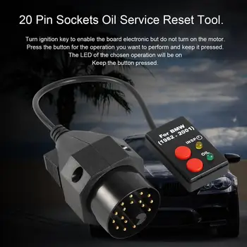 

2020 New 1pcs Oil Service Reset Sockets Diagnostic Tool For BMW E30 E34 E36 E39 Z3 1982-2001 New Dropping Shipping~