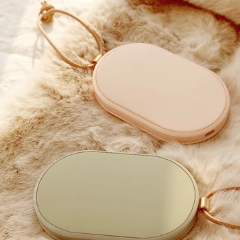 

5000MAh 5V USB Rechargeable LED Electric Hand Warmer Heater Travel Convenient Long Life Mini Heater