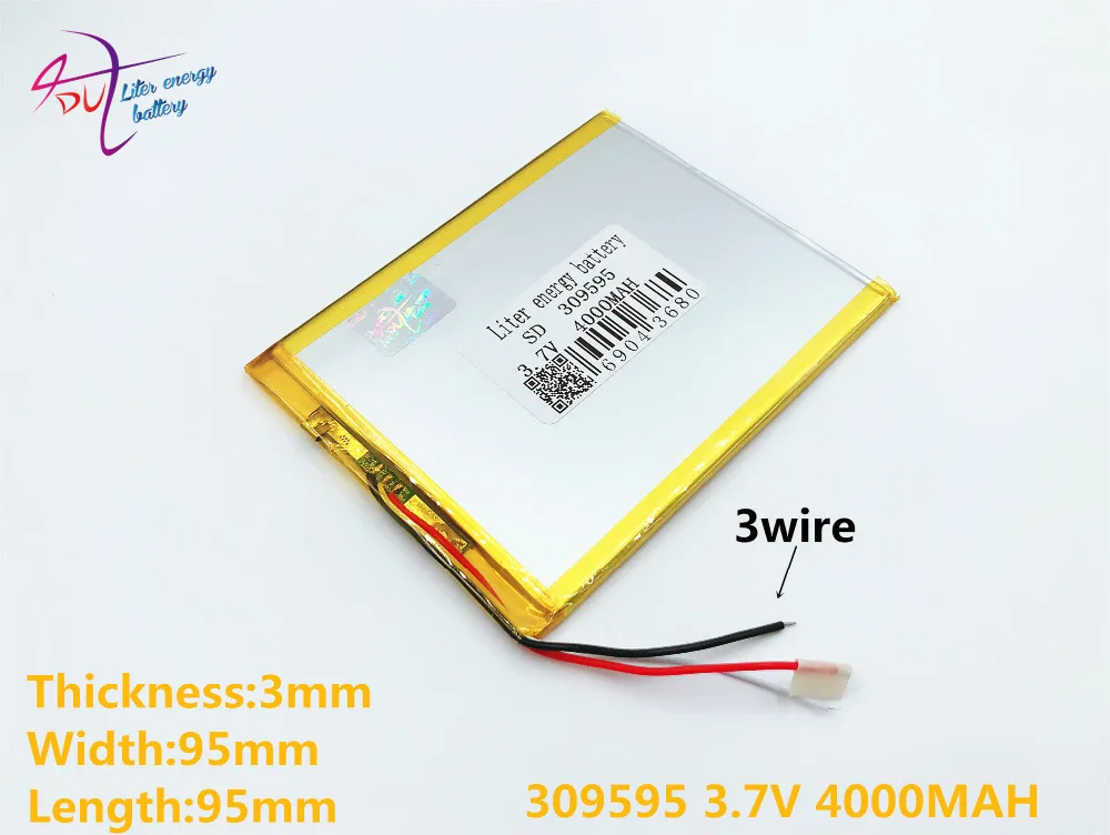 3 линии 7 V 309595 309696 4000mah литровый аккумулятор энергии умный дом колонки литий