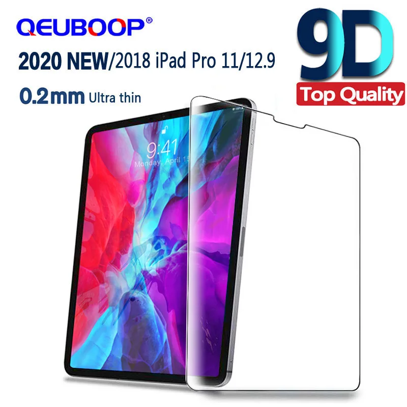 Ультратонкое закаленное защитное стекло 0 2 мм для iPad pro 11 2020 12 9 дюйма 9D|Защитные