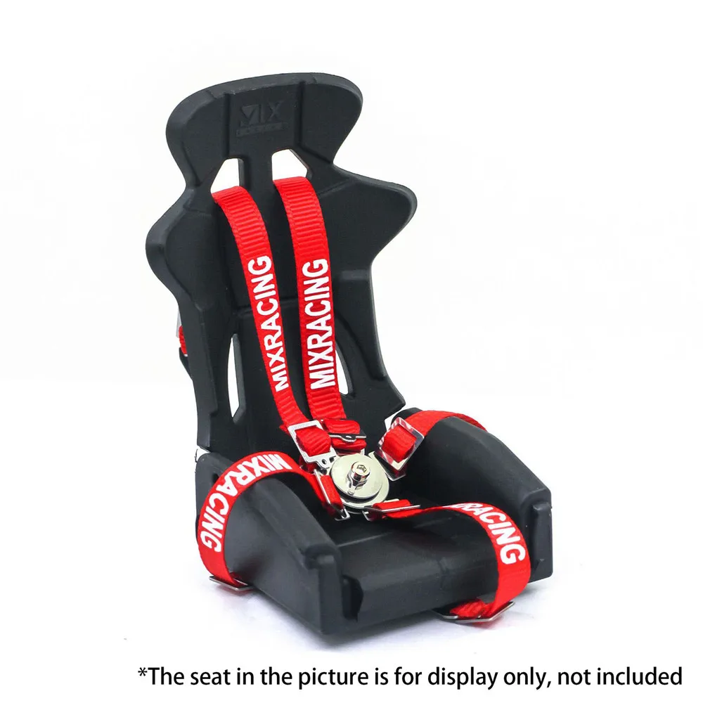 

Strap Safety Belt Interior Driver Seat Decoration for 1/10 Axial SCX10 Wraith RC Car Accessories