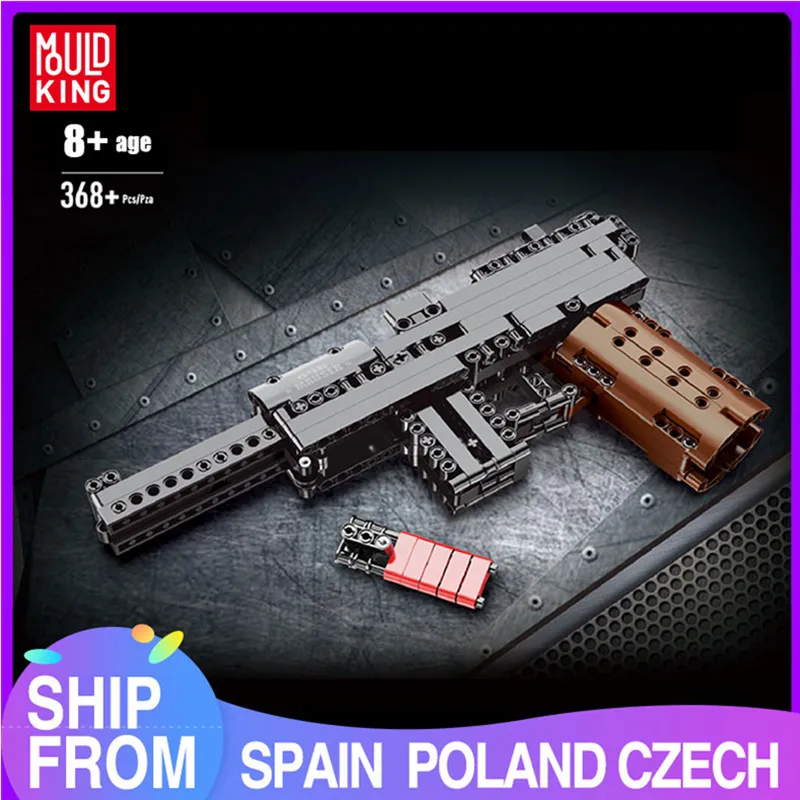 Пресс-форма KING 14011 проигрыватель C96 строительный пистолет MOC высокотехнологичные