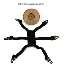 M04 противогаз полевая тактическая маска череп впитывает Анти-туман двойной ветер барабан с вентилятором противогаз