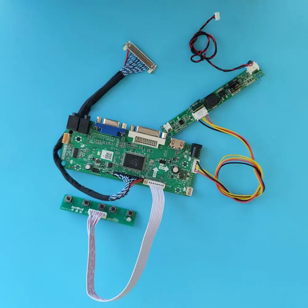 

Комплект для платы контроллера LTM215HT03, 1920X1080, аудиопанель монитора M.NT68676, ЖК-дисплей, HDMI-совместимый, VGA DVI, светодиодный драйвер 21,5 дюйма