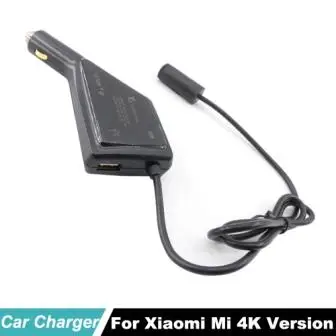 1CarCharger mi 4K Drone аккумулятор+ зарядное устройство с usb-портом для зарядки смартфона планшета для xiaomi Drone 4K Квадрокоптер камеры аксессуары - Цвет: 1CarCharger