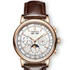 42mm Corgeut Watches Mechanical wristwatches moon Phase Watches Silver Year Day Month Week 316L SS Case Automatic Watch For men 4