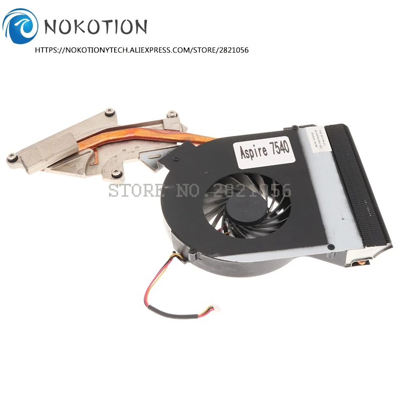 Радиатор NOKOTION 60.4FP03.001 для ACER Aspire 7540g 7540 радиатор системы охлаждения с вентилятором