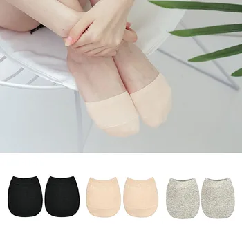 

Spring Summer Women Socks Solid Color Fashion Wild Shallow Mouth Felmen Girls Female Invisible Slipper Socks CY