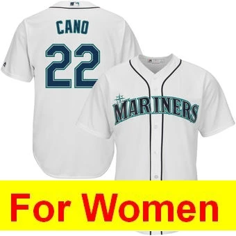 Женская майка Seattle Ken Griffey Jr. Ichiro Suzuki Felix Hernandez James Paxton Edgar Martinez FLEX& Cool Base - Цвет: Многоцветный