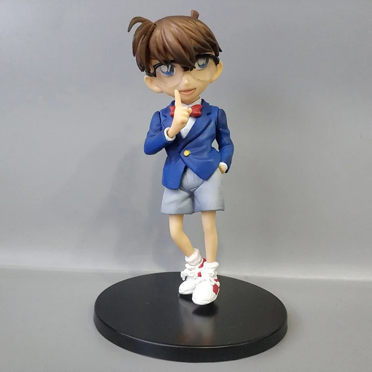 Аниме игрушка Detective Conan Stance Conan Edogawa Conan Garage Kit Модель украшения подарочная коробка