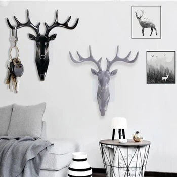 

Three-dimensional Hook Hanger Storage Rack Organizer Adhesive Stickers Bathroom Accessories Animal Styling Home Decoration