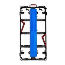 Дизайн, наружный светодиодный дисплей, рамка для шкафа 50x100 см, изогнутая выпуклая diy светодиодная вывеска, шкаф для модуля 25x25 см