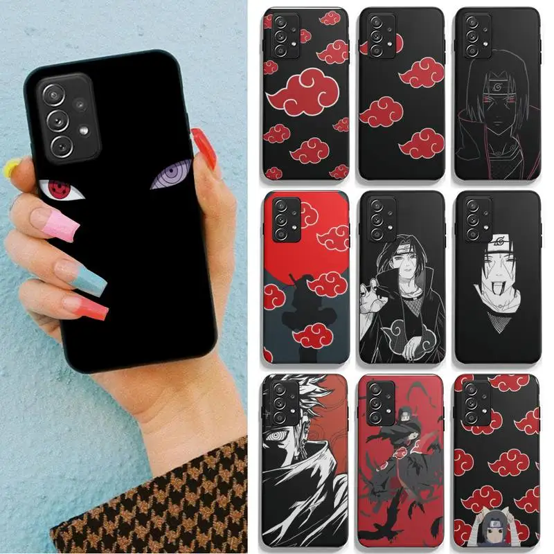 Чехол для телефона Akatsuki Anime N-Naruto Samsung Galaxy S9 S8 Plus S10 5G S21 S30 S20 Ultra Lite 2020 мягкий чехол |