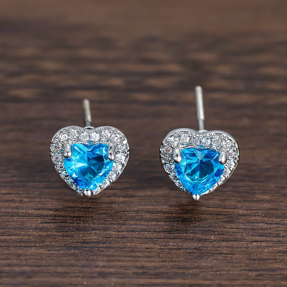 Boucles d'Oreilles en Pierre de qualité pour Femme