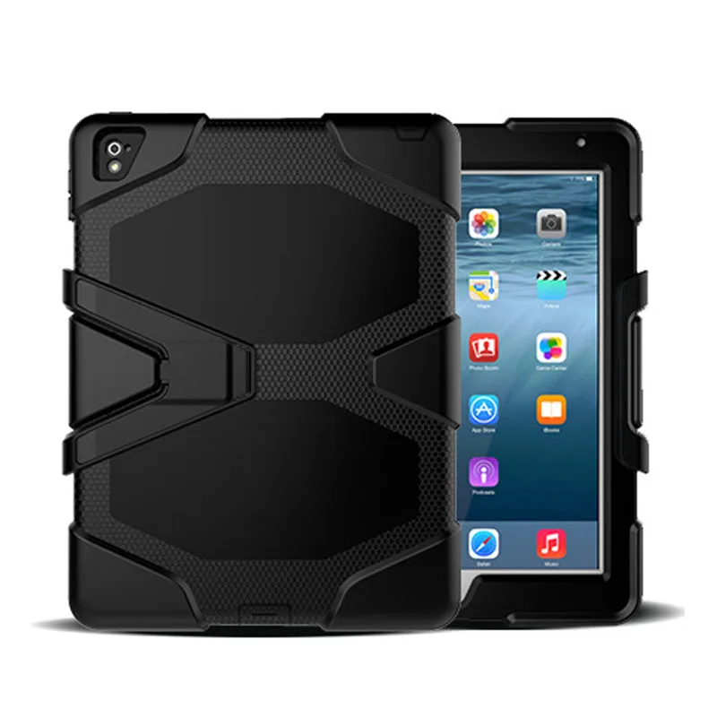 Чехол для планшета для iPad 2/3/4 сверхмощный водонепроницаемый ударопрочный резиновый ЖЕСТКИЙ чехол-подставка для iPad 2 iPad 3 iPad 4 Чехол
