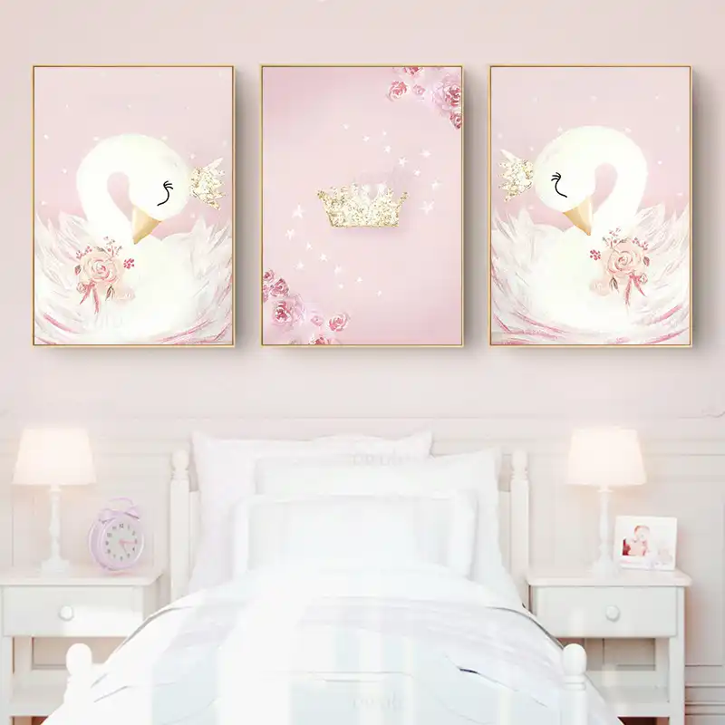 nursery flower wall art