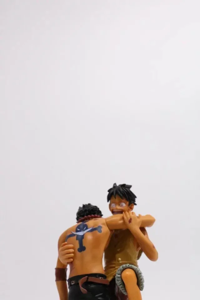 One Piece/One Piece the Battle over the Dome Ace Death Luffy Top War Scene Garage Kit
