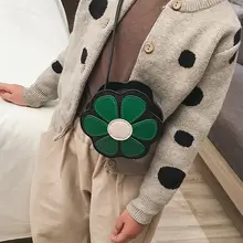 PUIMENTIUA детские милые сумочки в форме цветка кошельки из искусственной кожи Сумка через плечо для детей сумка для маленьких девочек